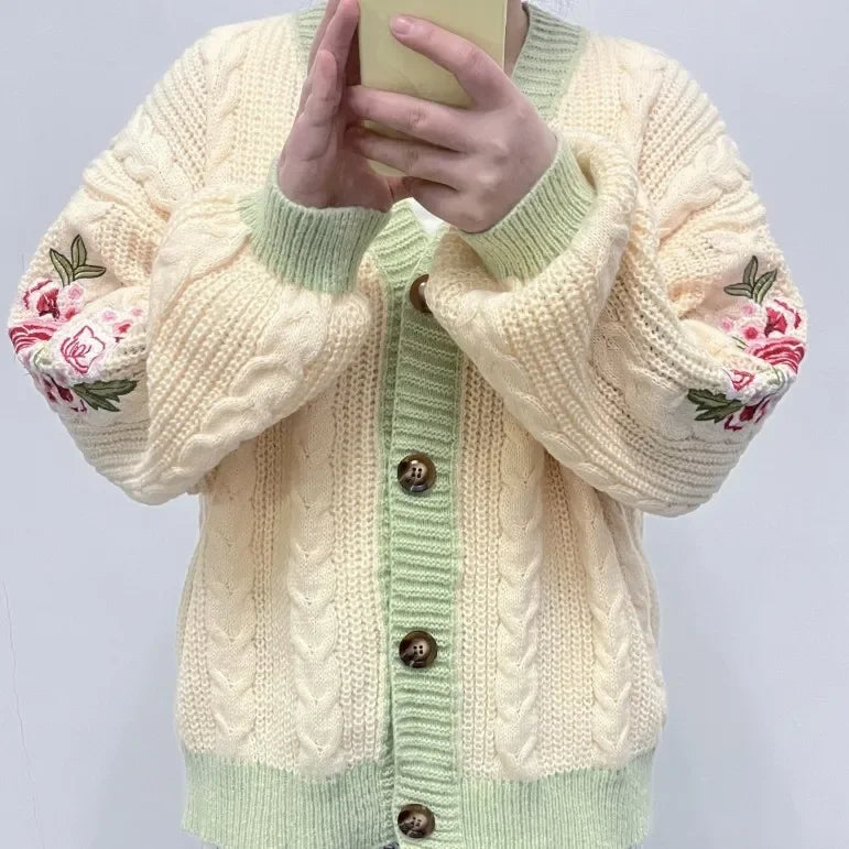 Midnight Stars Navy Cardigan – Midnights Inspired Knit Sweater