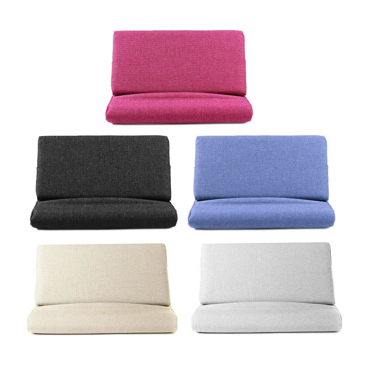 AB97-Portable Laptop Tablet Pouch Storage Foldable Tablet Pillow For Ipad Stand Holder Foam Lap Rest Cushion Home Office