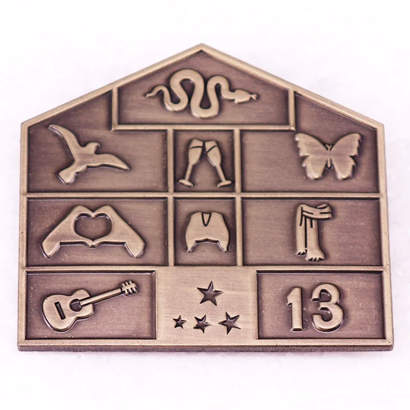 Swifties Gift Enamel Pin Badge Music Album Brooch Vintage Jewelry