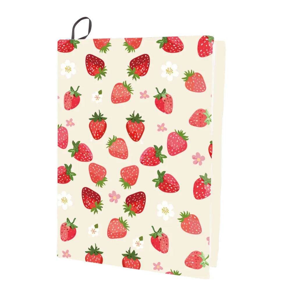 Cherry Blossom Stretchable Book Cover Flower Floral Pink Cover Washable Reusable Large Nylon Book Sleeve Book Protector Elastic