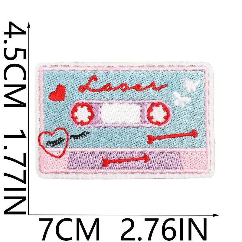 Swiftie Embroidered Iron-On Patches – Aesthetic Album & Era Appliqués for DIY Clothing, Bags, Jackets & Cardigans