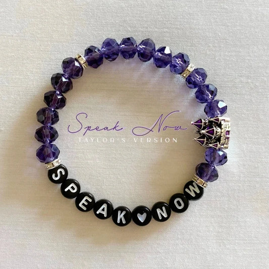 Speak Now Friendship Bracelet Taylor Inspired Castle Charm Bracelet Taylor Jewelry Taylor Merch Taylor Gift Ideas