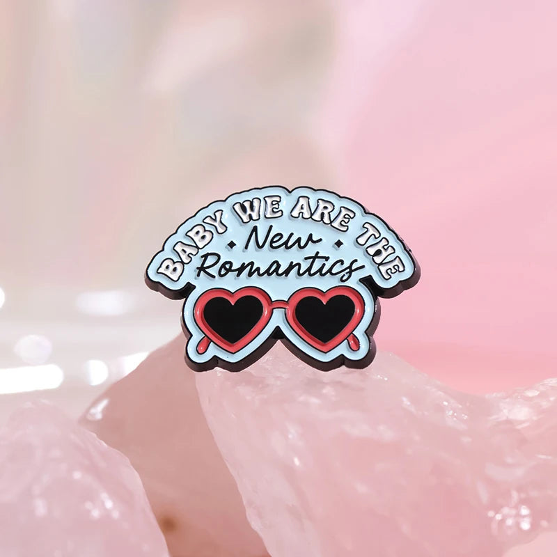 Pop Singer-Inspired Enamel Pin Sets – Aesthetic Enamel Brooches, Lyrics & Outfits | Cute Collectible Accessories for Bags, Jackets & Lanyards