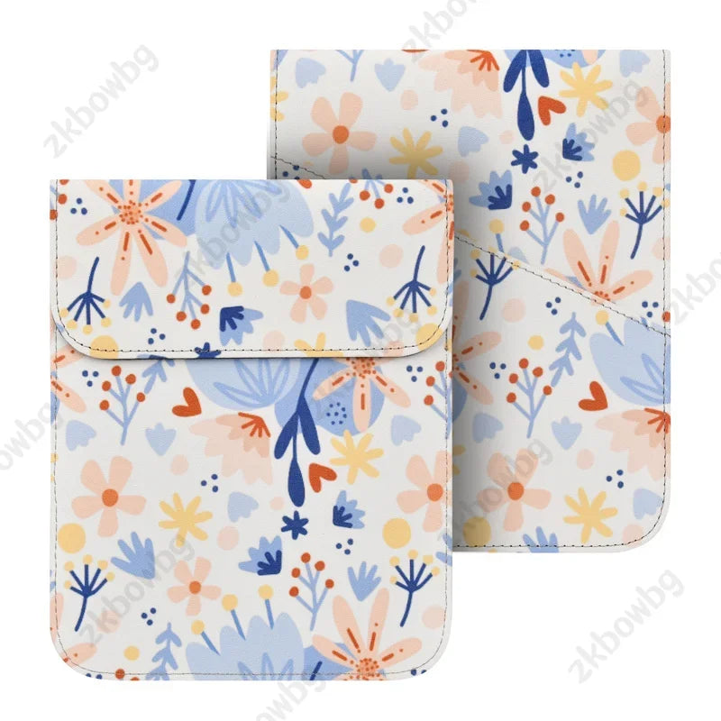 Universal Sleeve Cover for Kobo Clara Colour 6'' BW 2024 2E HD 2018 Glo HD Nia Aura HD H2O Edition 6.8'' E-book Pouch Bag Case