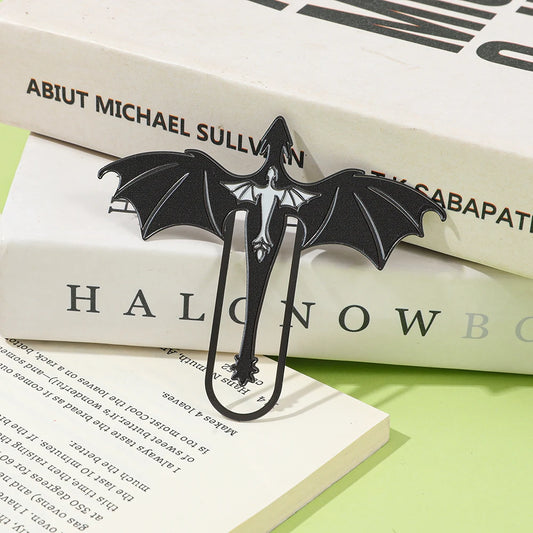 Creative Dragon Metal Bookmark Fantasy Animal Shaped Book Clip for Book Lovers Students Novelty Reading Accessory Stationery Gif
