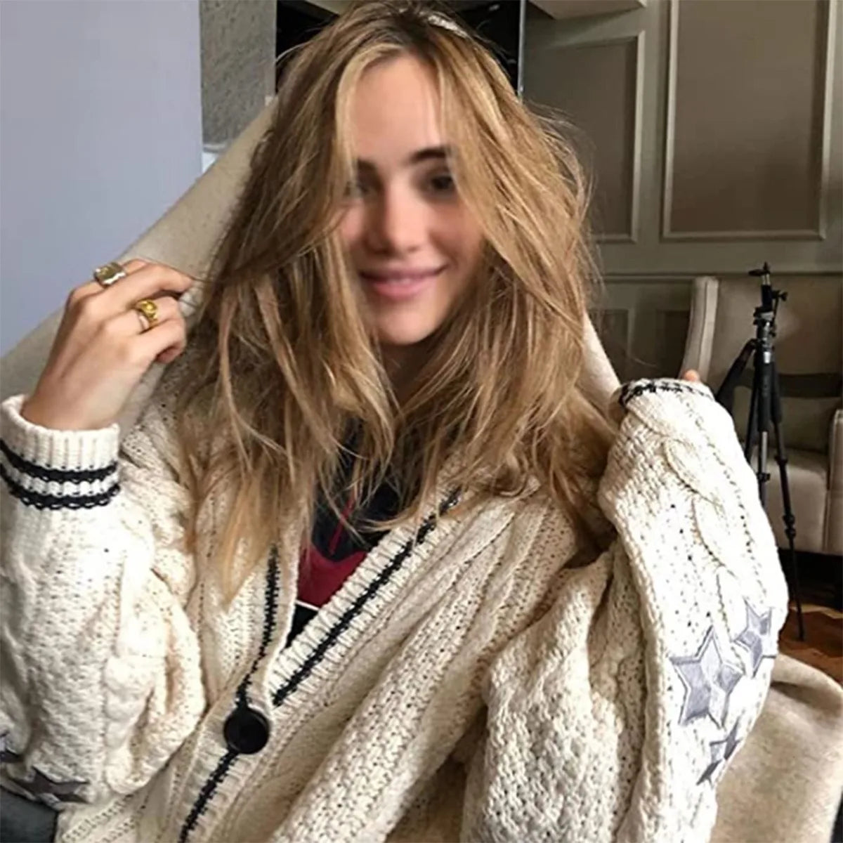 Cream Cabin Cardigan – Folklore/Evermore Inspired Cozy Knit