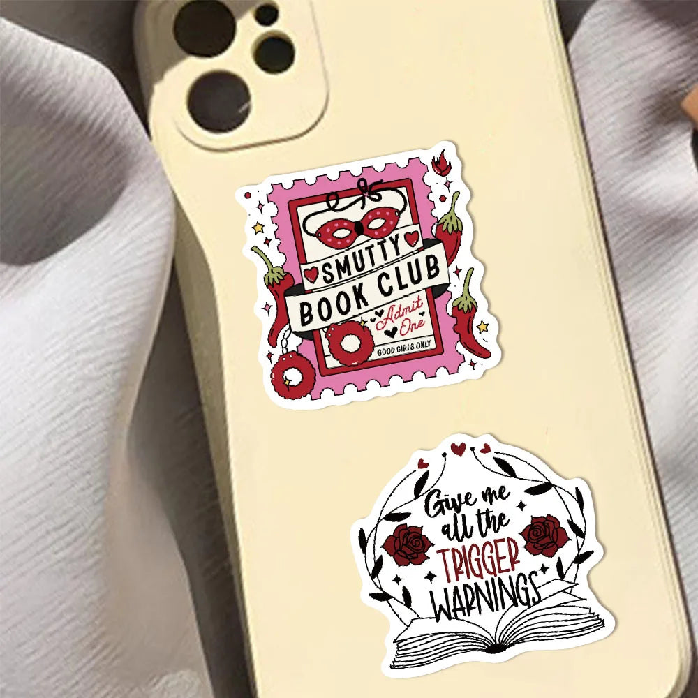 50/150PCS Romantic Reading Style Graffiti Star Covering Cartoon Stickers DIY Notebook Waterproof Stickers