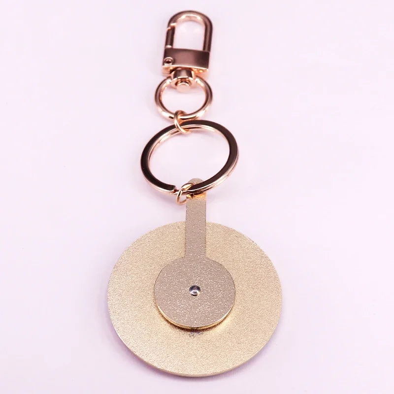 Rotating Album Keychain – Cute Collector Spinner Keychain for Swifties | Multi-Era Metal Pendant