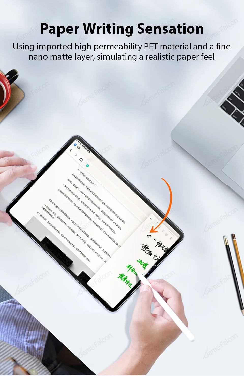 Like Paper Film Screen Protector For Ipad Pro 13 12.9 11 2025 M4 Air 4 5 3 10th 9th 8th 7th Generation Mini 6 7Matte Film Writer