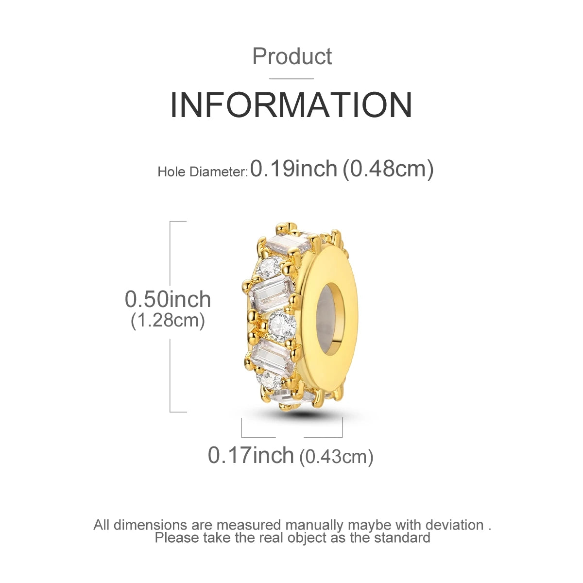 Charms Fit Original Beads 925 Sterling Silver Clip Charms Zircon Silicone Spacer Beads fit Bracelet Women DIY Gift