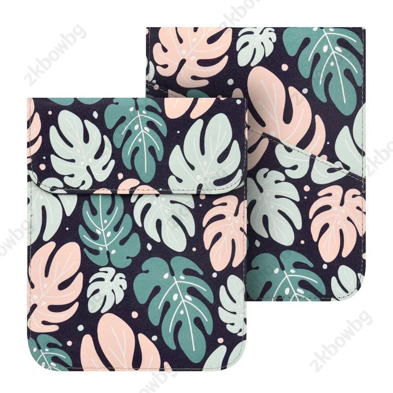 Universal Sleeve Cover for Kobo Clara Colour 6'' BW 2024 2E HD 2018 Glo HD Nia Aura HD H2O Edition 6.8'' E-book Pouch Bag Case