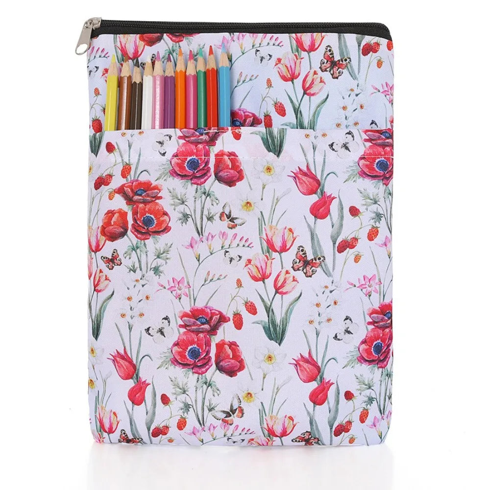 New Portable Bible Cover Zipper Multi-functional Bible Carrying Case Stylish Book Bag Outdoor