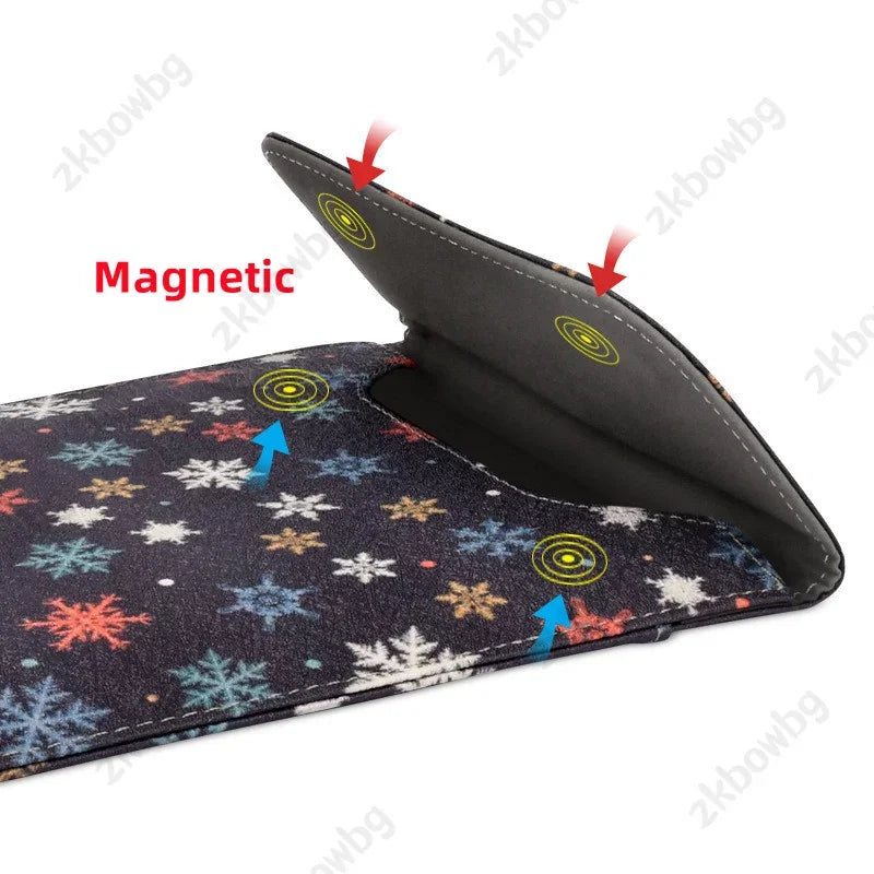 Universal Sleeve Cover for Kobo Clara Colour 6'' BW 2024 2E HD 2018 Glo HD Nia Aura HD H2O Edition 6.8'' E-book Pouch Bag Case