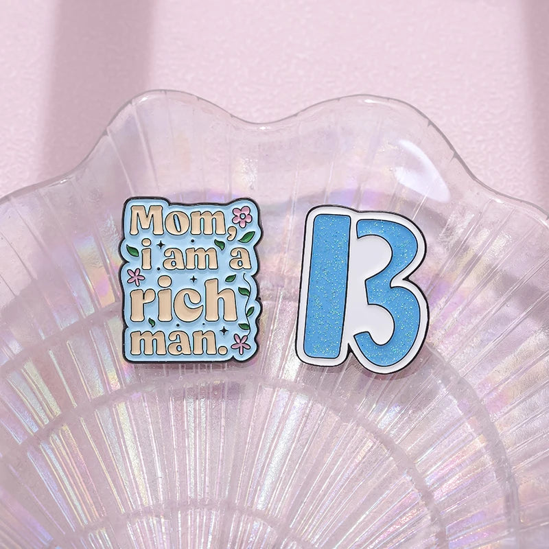Pop Singer-Inspired Enamel Pin Sets – Aesthetic Enamel Brooches, Lyrics & Outfits | Cute Collectible Accessories for Bags, Jackets & Lanyards