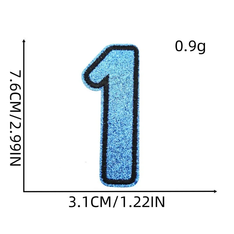 Swiftie Iron-On Embroidered Patches – 13, Lover, Midnights, Red, 1989, Swiftie Badge Appliqués