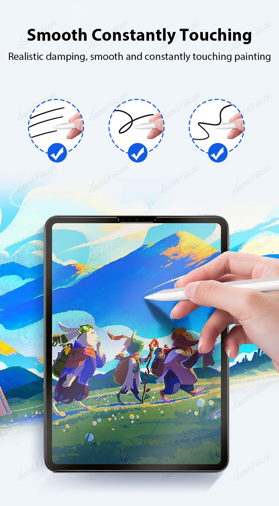 Like Paper Film Screen Protector For Ipad Pro 13 12.9 11 2025 M4 Air 4 5 3 10th 9th 8th 7th Generation Mini 6 7Matte Film Writer
