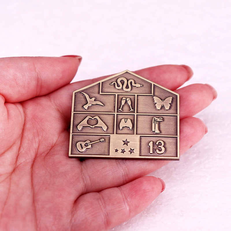 Swifties Gift Enamel Pin Badge Music Album Brooch Vintage Jewelry