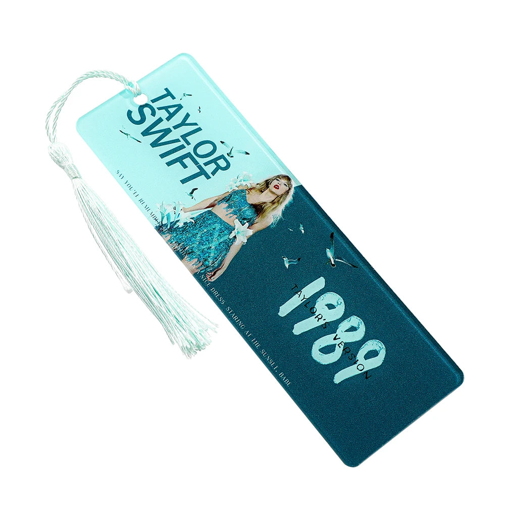 Pop-Artist Era Bookmark  – Aesthetic Tassel Bookmarks for Fans & Readers