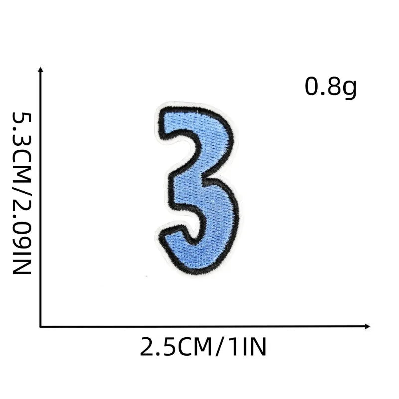 Swiftie Iron-On Embroidered Patches – 13, Lover, Midnights, Red, 1989, Swiftie Badge Appliqués