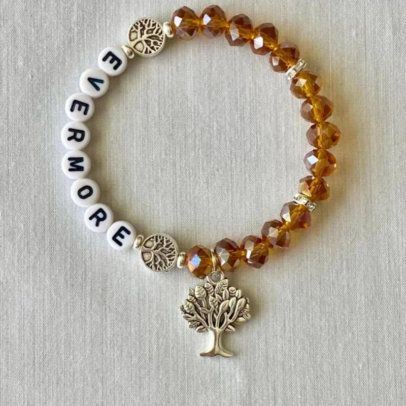 Evermore Friendship Bracelet Evermore Willow Inspired Tree Charm Bracelet Taylor Jewelry Taylor Merch Taylor Gift Ideas