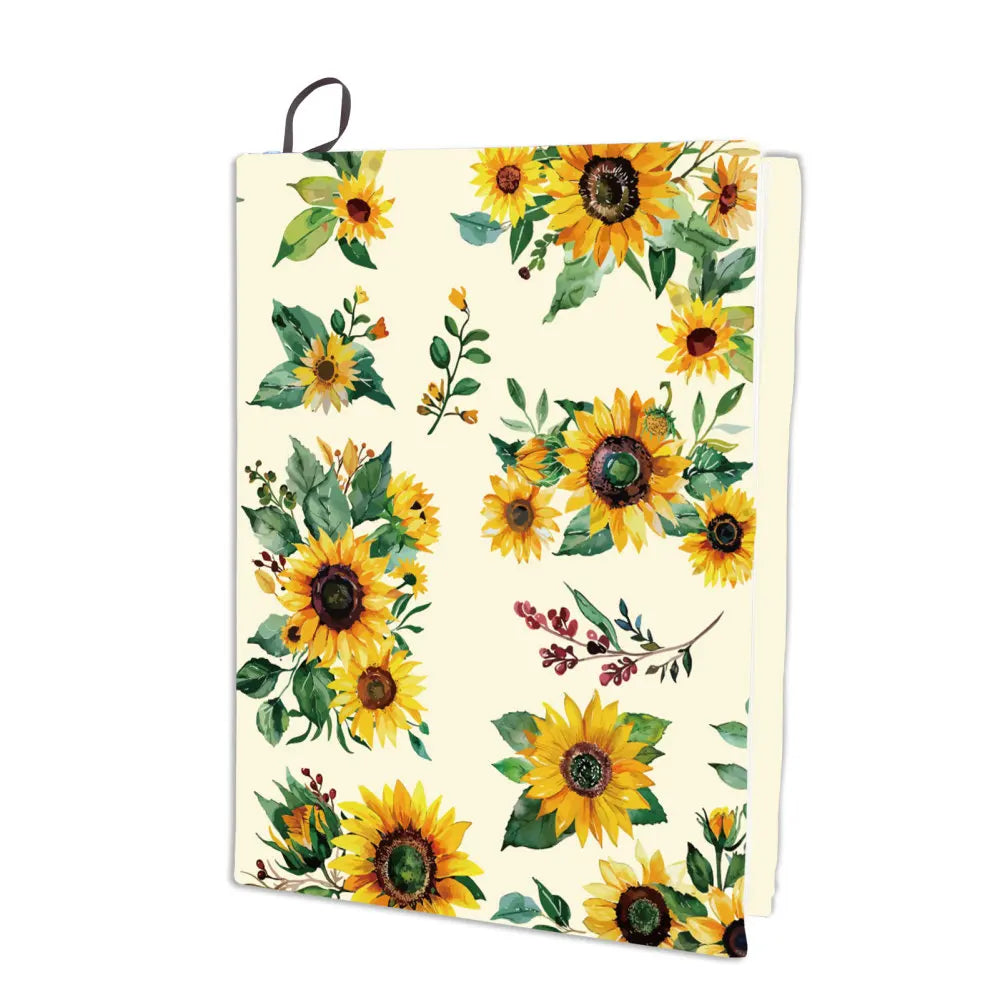 Cherry Blossom Stretchable Book Cover Flower Floral Pink Cover Washable Reusable Large Nylon Book Sleeve Book Protector Elastic