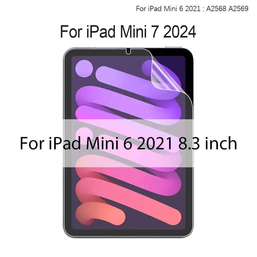 Like Paper Film Screen Protector For Ipad Pro 13 12.9 11 2025 M4 Air 4 5 3 10th 9th 8th 7th Generation Mini 6 7Matte Film Writer