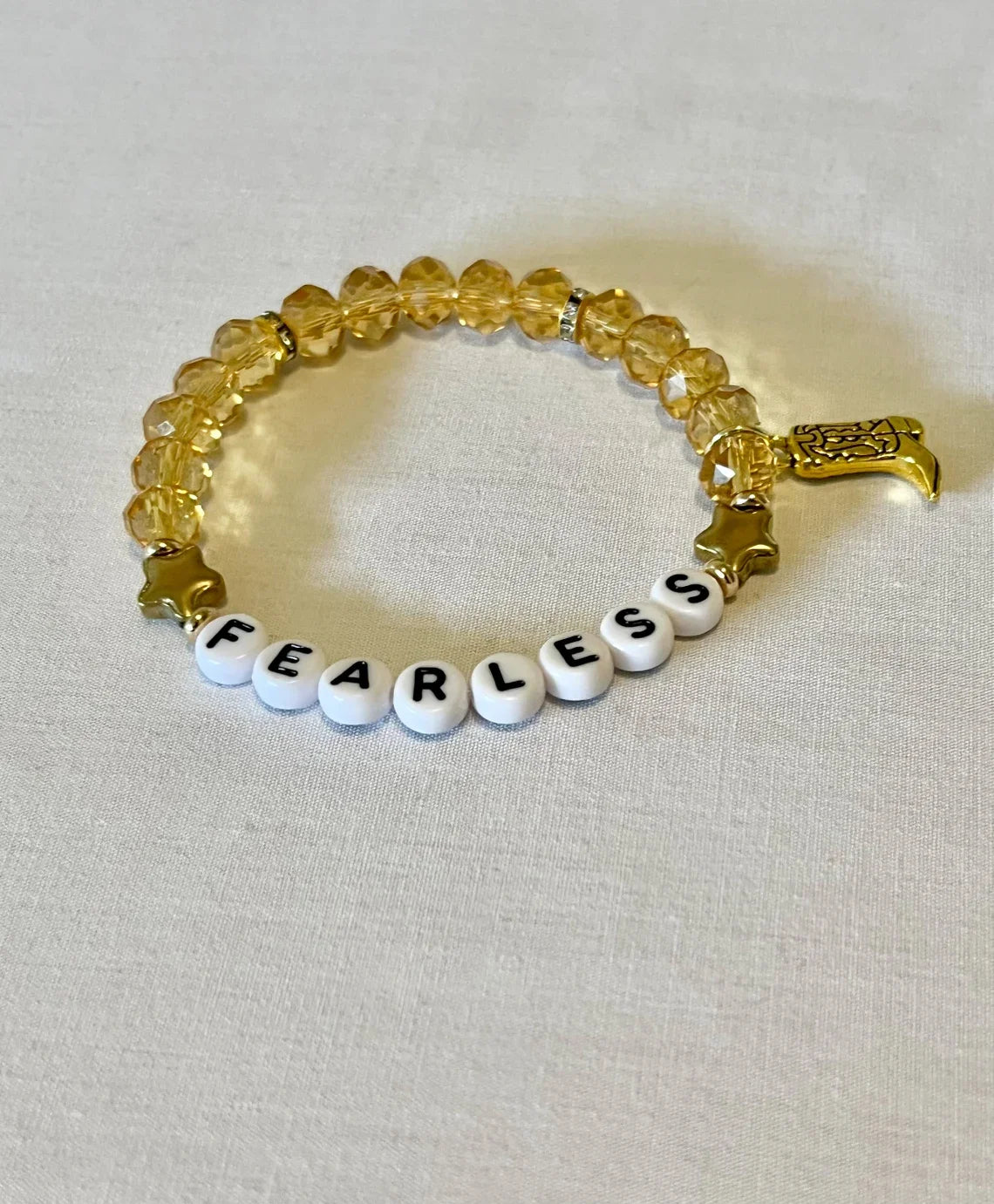 Fearless Friendship Bracelet Fearless Inspired Cowboy Boot Charm Bracelet Taylor Jewelry Taylor Merch Taylor Gift Ideas