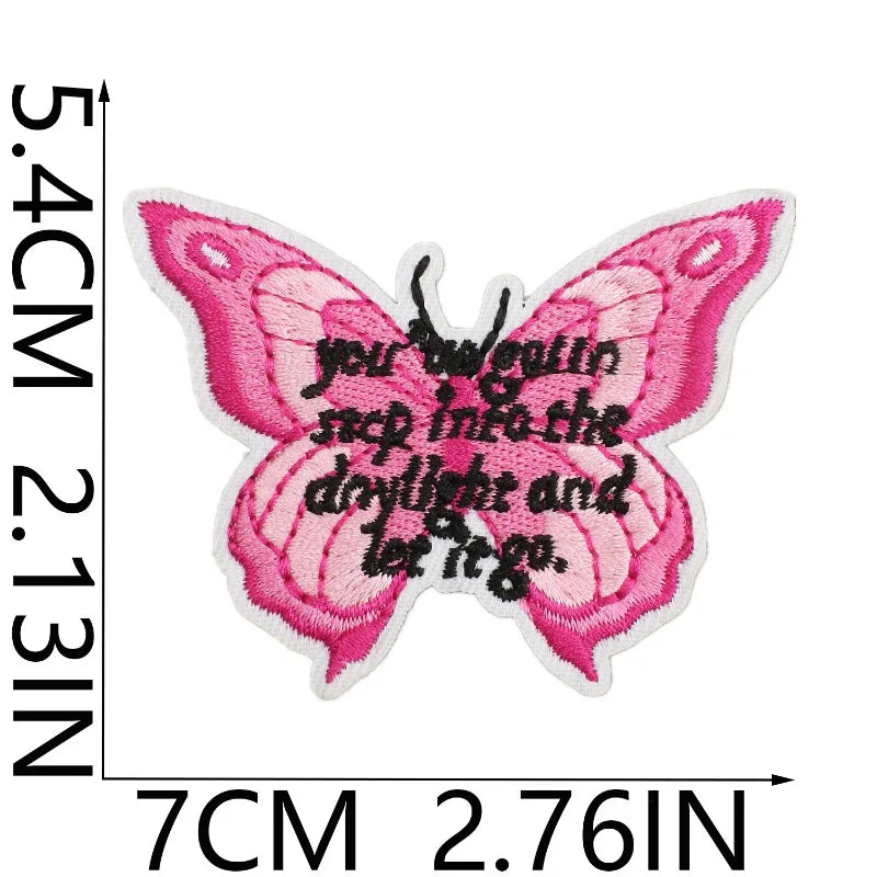 Swiftie Embroidered Iron-On Patches – Aesthetic Album & Era Appliqués for DIY Clothing, Bags, Jackets & Cardigans