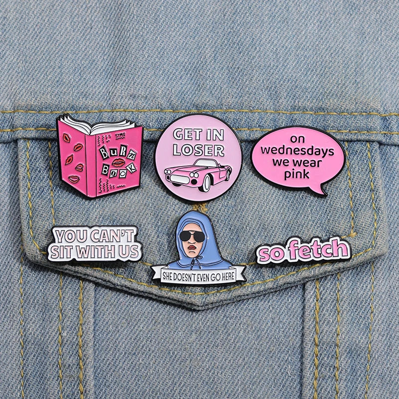 Pop Singer-Inspired Enamel Pin Sets – Aesthetic Enamel Brooches, Lyrics & Outfits | Cute Collectible Accessories for Bags, Jackets & Lanyards