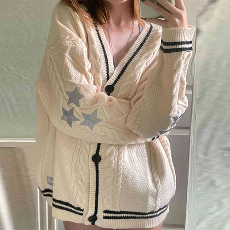 Cream Cabin Cardigan – Folklore/Evermore Inspired Cozy Knit